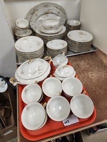 Tray 88 Pc. Embassy China Dinner Service