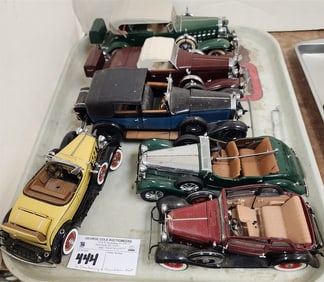 Tray 6 Danbury + Franklin Mint Die Cast Vehicle Models