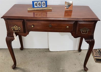 Cherry QA Style Desk 31" H X 42" W X 20" D