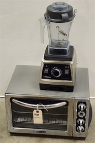 Vita Mix + Kitchen Aid Counter Top Oven w/Convection Baking + Air Frying