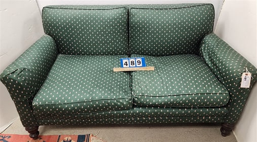 Down Filled Settee 32" H X 5' W X 22" D