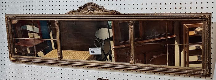 20's 3 Part Mirror 15" H X 50" W