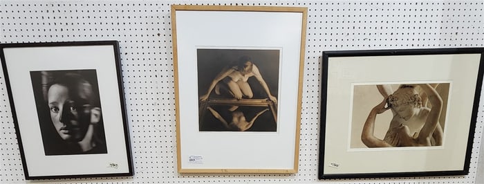 Lot 3 Framed , Photos - 1 Sgnd Brigitte Carnochan 2/50 15" Sq. w/Frame 29" X 23"