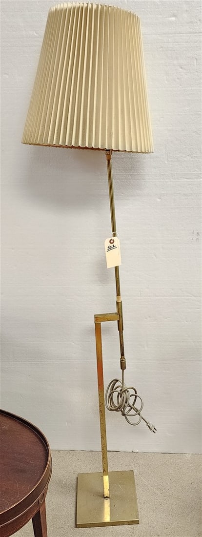 Brass Floor Lamp 5' (1 of 2)
