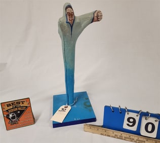 Dirftwood Sculpture Sgnd Varon '92  16 1/2" H