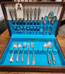 Tudor Plate Silverplate 52 Pc. Flatware