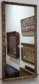 Gilt Framed Mirror 50" X 24"