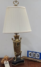 Brass Table Lamp 27"