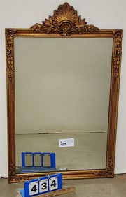 Gilt Framed Mirror 33" X 20 1/2"