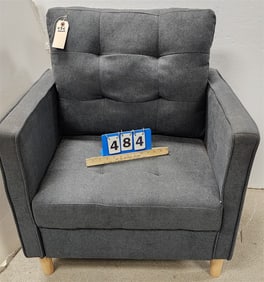 Modern Uphols. Armchair 36" H X 29" W X 16" D