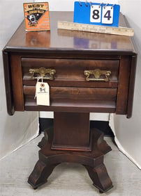 Empire 2 Drawer Drop Leaf Stand 29" H X 18" W X 22" D