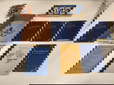 Tray 7 U.S. Penny Books - Wheat, Lincoln, Cents