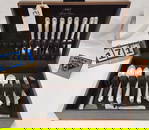 68 Pc. Towle Candlelight Pattern Sterling Flatware Set 63.29 ozT. (Weight Does Not Include Knives &