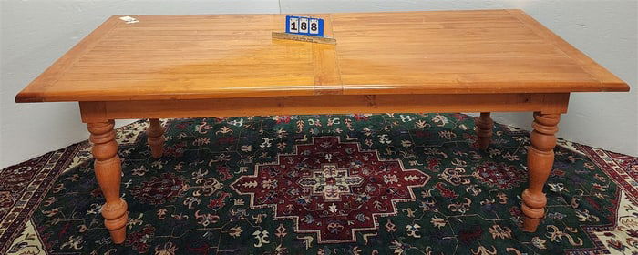 2 Drawer Harvest Table 29 1/2" H 36" W X 7' L