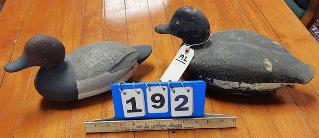 2 Vintage Duck Decoys