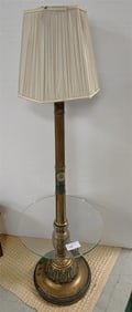 Vintage Champleve Floor Lamp
