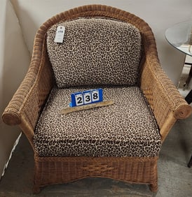Henry Link Wicker Arm Chair
