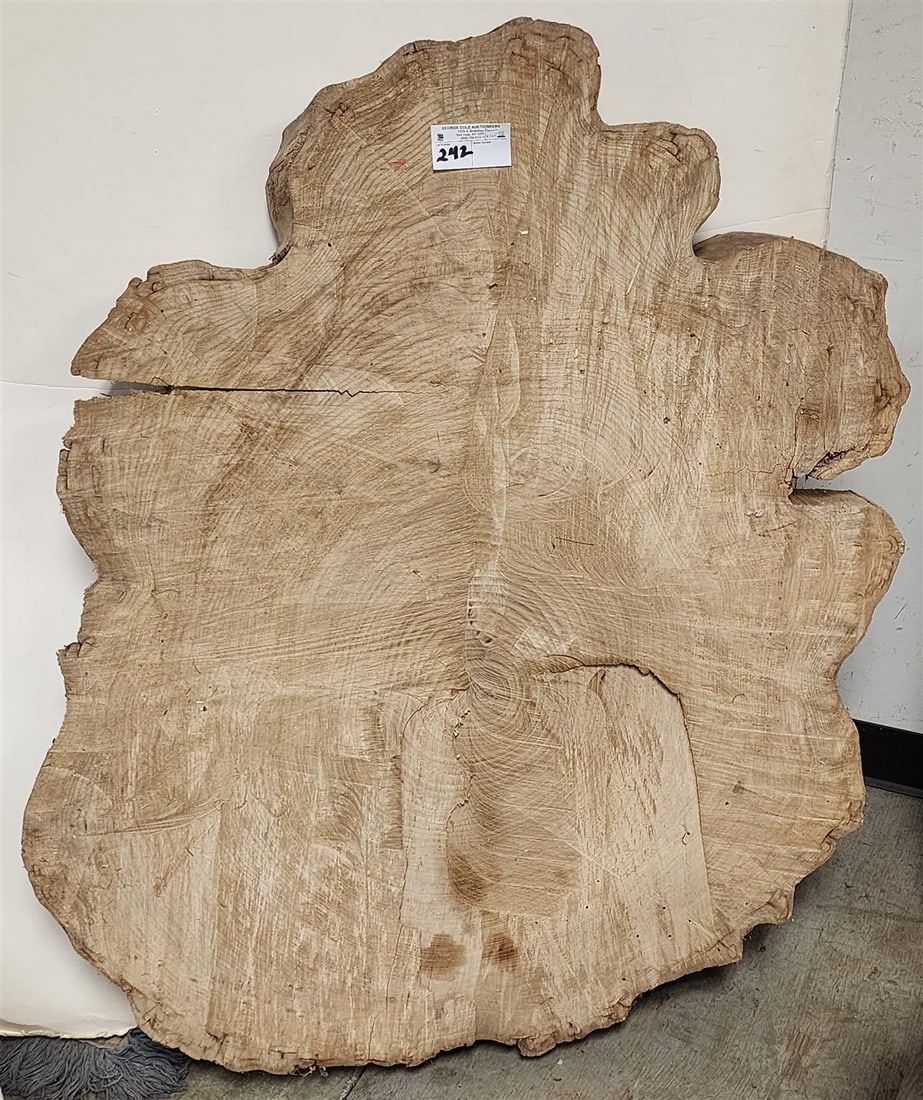 Slab-O-Wood 43 1/2" Diam. X 4 1/4" D: Slab-O-Wood 43 1/2" Diam. X 4 1/4" D