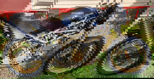 Ducati Monster w/Accessories - No Title