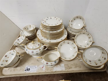 Tray 50Pc. Lamberton China "Molly Pitcher"