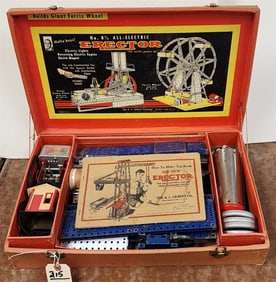 Vintage 1958 Gilbert & Co. Erector Set