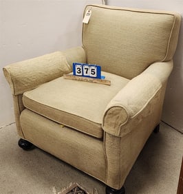Uphols. Club Chair 33 1/2" H X 33" W X 21" D
