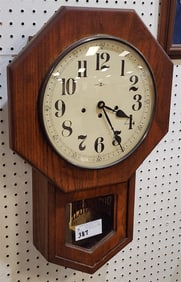 Howard Miller Oak Regulator 24" H X 15 1/2" W X 4 1/2" D