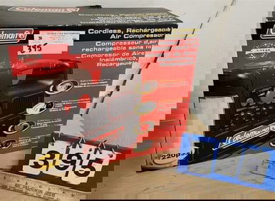 Coleman Cordless Rechargeable Air Compressor