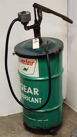 Sinclair Lubricant Pump 42" H X 15 1/2" Diam.