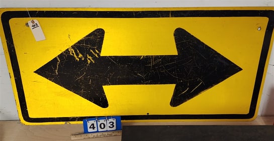 Both Ways Sign 2' X 4'