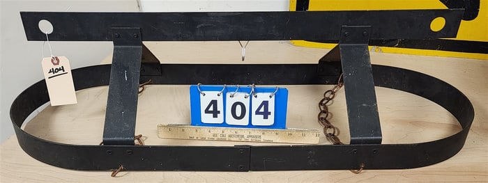 Wrought Pot Holder 9" H X 34" W X 13 1/2" D