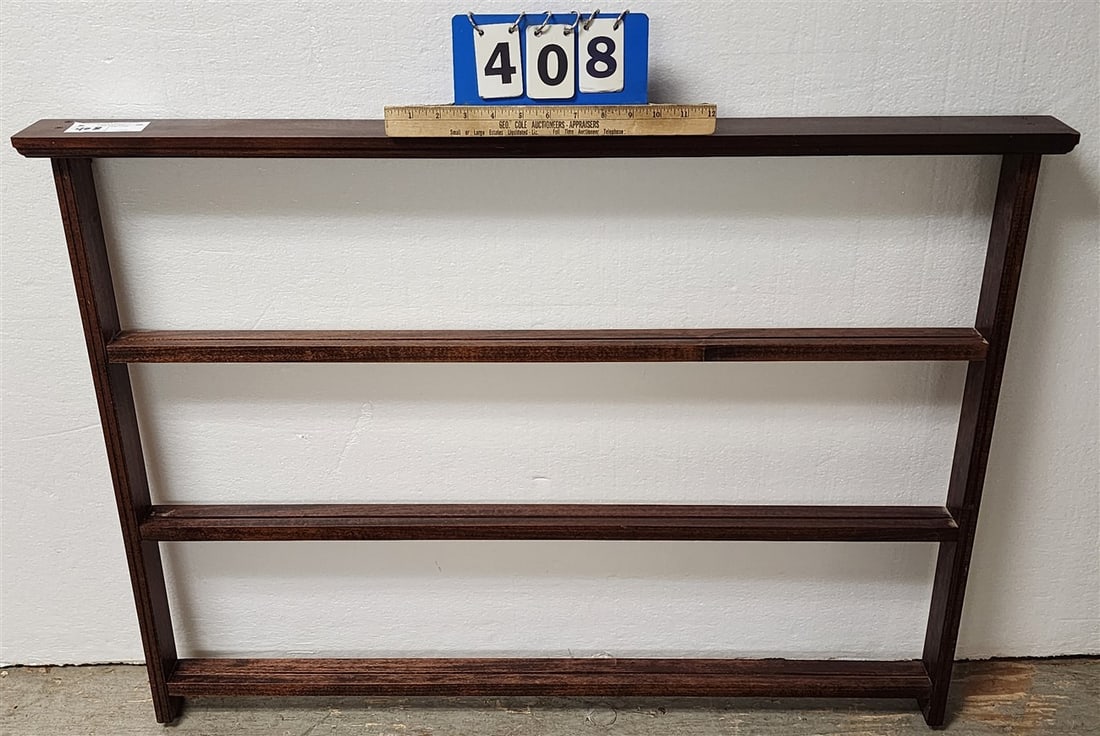 Plate Rack 29" H X 39" W x 3" D: Plate Rack 29" H X 39" W x 3" D