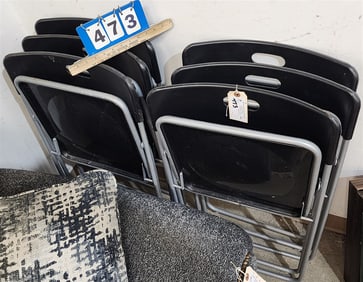 Set 6 Folding Chairs