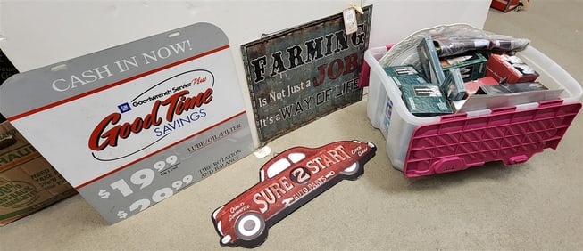 Bx - Turkey Platter, International Silverplate Candlesticks, Oval Silverplated Basket, Crystal