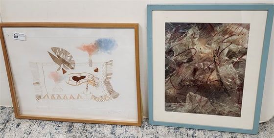 Litho By Jane Calvin + Litho By Anthony Benjamin