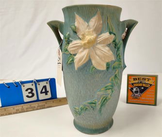 Roseville Clematis Vase 112-12"