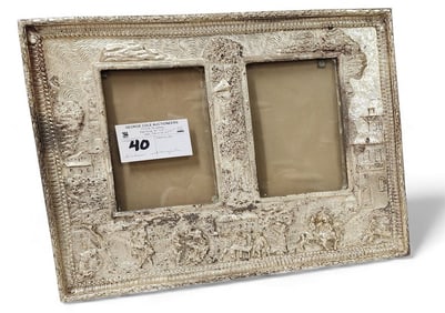 Barbour Silverplate Double Dresser Frame 11" X 15"