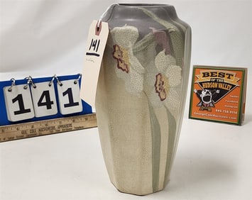 Weller Vase w/Jonquills (From Zulma P. Steele Estate 1979) 9 1/2" H