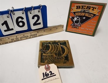 Batchelder Tile 3 3/4" Sq. (From Zulma P. Steele Estate 1979)