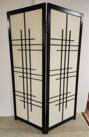 2 Panel Shoji Screen 7' H X 30" W Ea. Panel