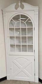 Ptd. 2 Door Corner Cupboard 7'5" H X 39" W X 19" D