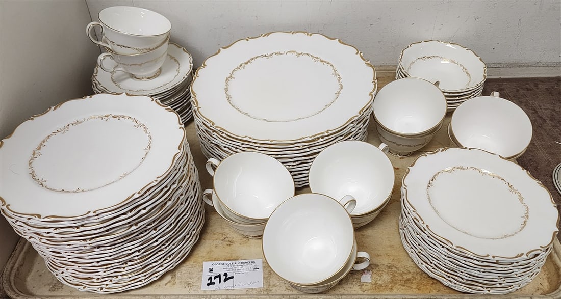 83 Pc. Royal Doulton "Richelieu" Dinner Service (1 of 2)