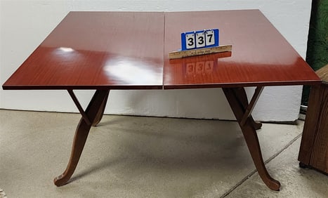 Mid Century Mahog Castro Convertable Table - Coffee Table 17" H X 45 1/2" W X 25 1/2" D, Dining