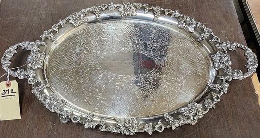 Silverplate Serving Tray