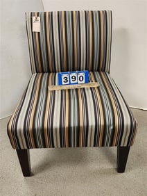Uphols. Chair 32" H X 25 1/2" W X 22" D