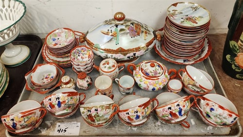Tray Japan Dishes 61 Pc.
