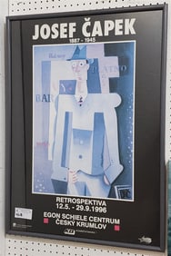 Framed Poster - Josef Capek 1996 32 1/2" X 23"