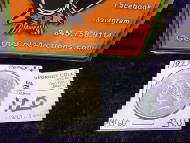 1922 Peace Silver Dollar