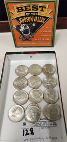 Lot 24 Kennedy 1964 Half Dollars