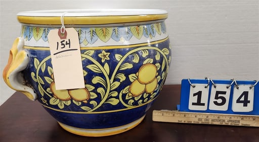 Italian Jardenier 10" H X 15" Diam.